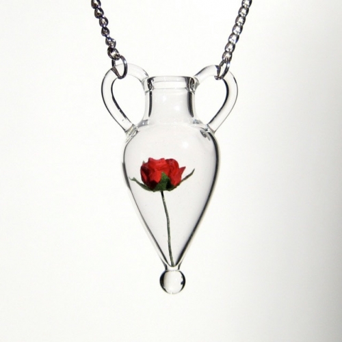 Rose in Jar Halsband - Kiva