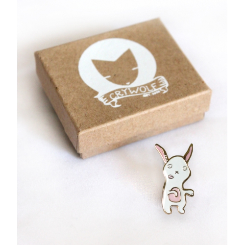 Zombie Bunny Pin