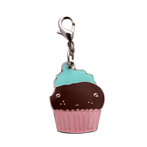 Cupcake Zipper Pull