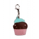 Cupcake Zipper Pull