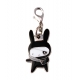 Ninja Bunny Zipper Pull