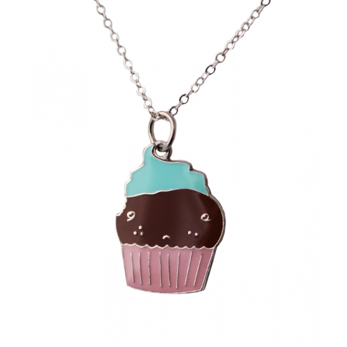 Cupcake Necklace