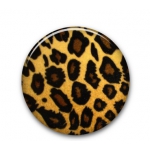 Mini Button Leopard