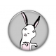 Mini Button Zombie Bunny