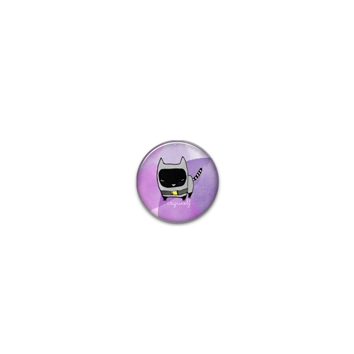 Mini Button Batcat